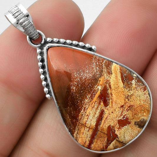 Natural Tabu Jasper Pendant P-1084 SDP111955